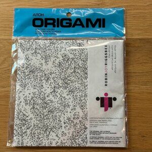 AITOH Origami Paper, Robin Joy Riggsbee Design, RJR-05, 6"x6", 40 sheets, B&W